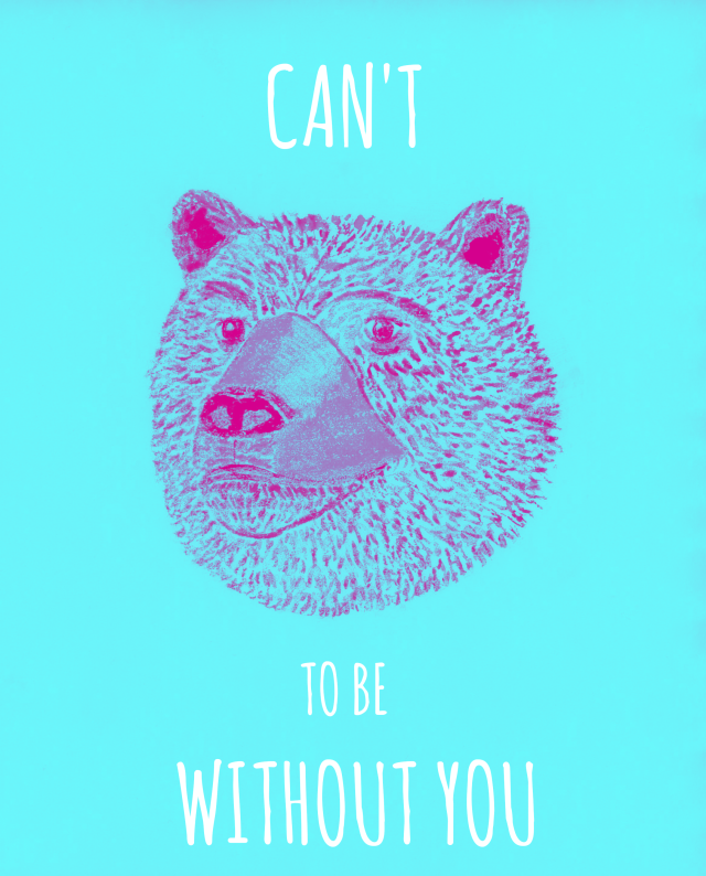 Can't bear to...